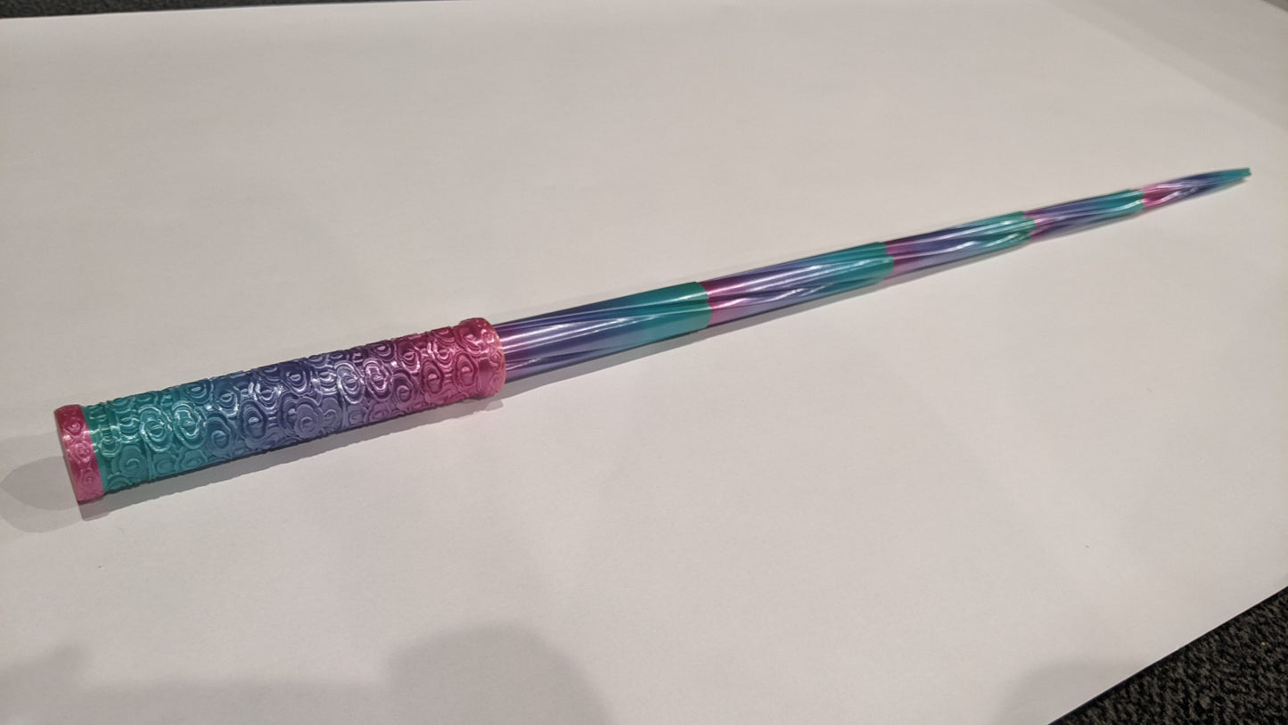 Spiral Color Changing Sword