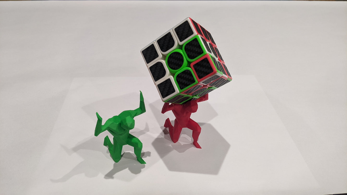 Atlas Rubik's cube holder