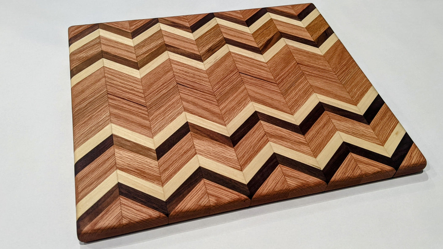 Chevron Cutting Board