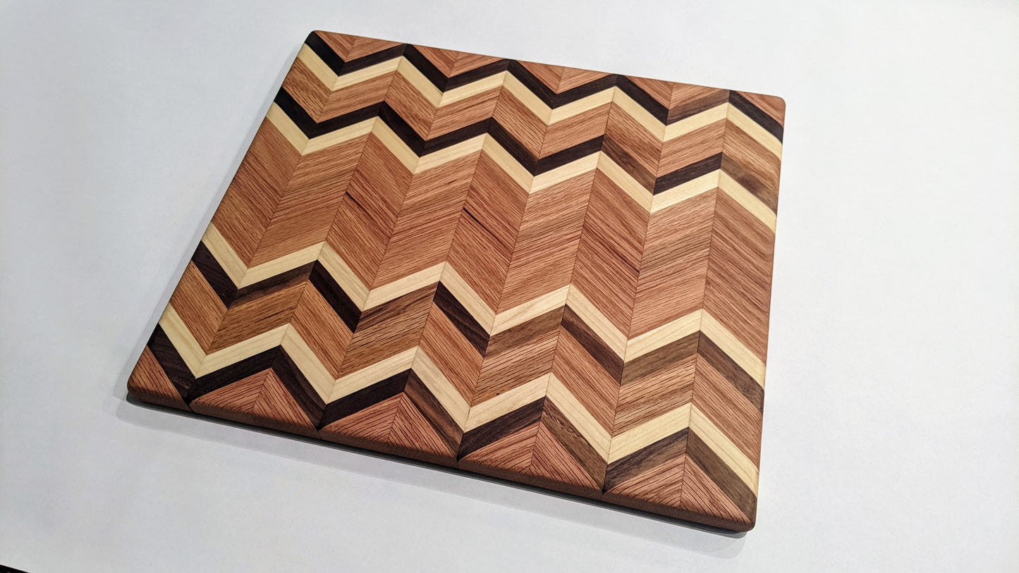 Chevron Cutting Board